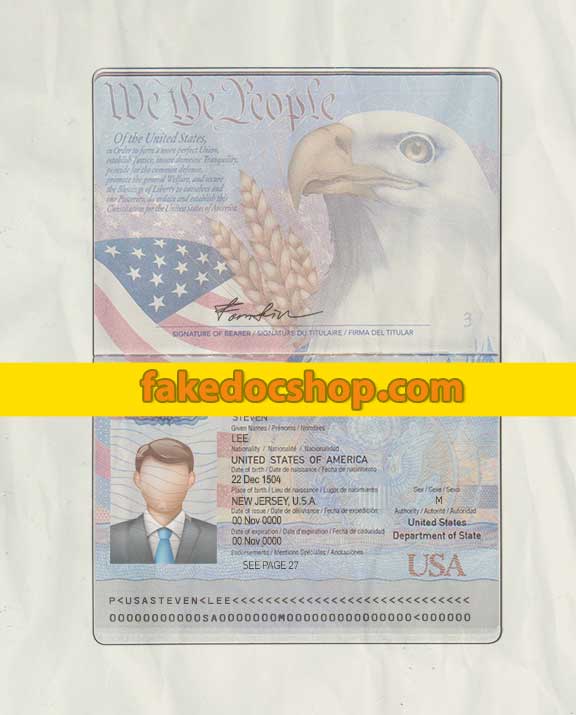 USA Passport new1