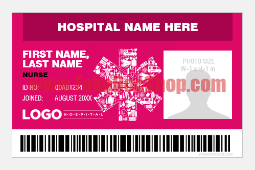 Fake Doctor ID Cards template