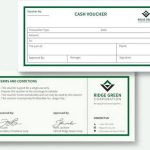 Business Cash Voucher Template in PSD format V1