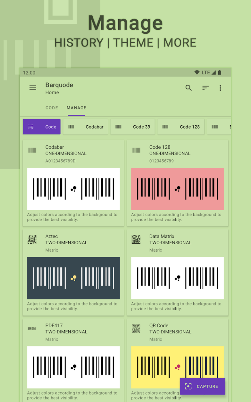 PDF417 barcode generator App For Android