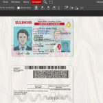 Illinois Driver License Psd V2