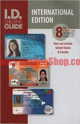 International I.D. Checking Guide, 8th Edition (Does Not Include United States & Canada)
