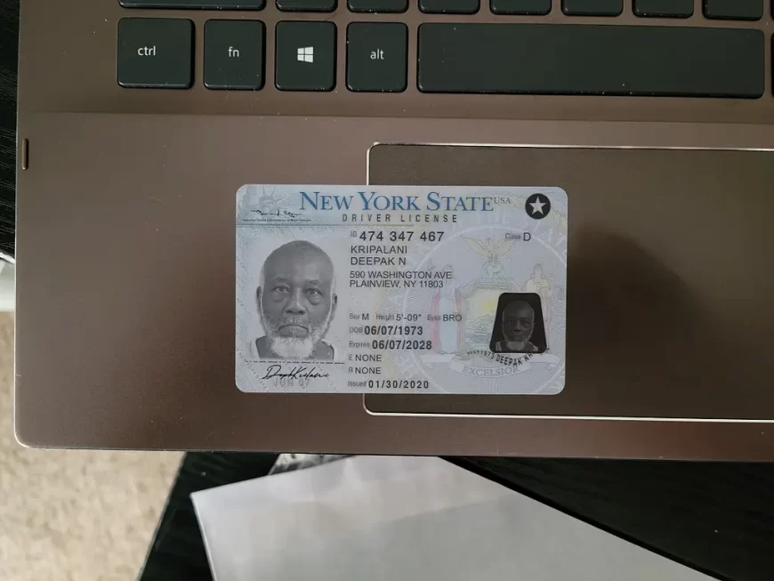 ID Card Mockup Background Editable PSD Template v3