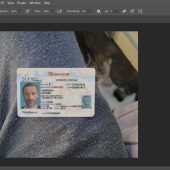 Card Background Mockup PSD Template (v12)
