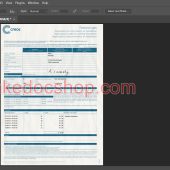 Luxembourg Ccreos natural gas Utility Bill Psd Template file