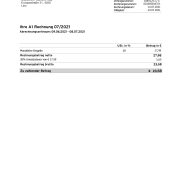 Austria A1 Telekom Phone Utility Bill Austria phone bill pdf template