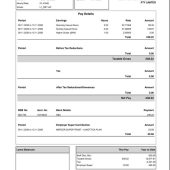 Luxottica Paystub template Eyeglass Company Income Certificate