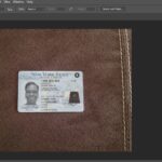 Fake background for Driving license And ID cards v12