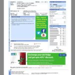 Hong Kong Utility Bills PDF Template
