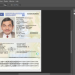 Germany ID Card PSD Template New Version