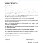 Philippines Payo.asia Job Offer Letter In Word Format