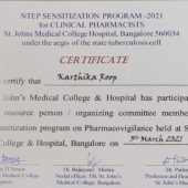 john medical college hospital bangalore Certificate PSD Templates