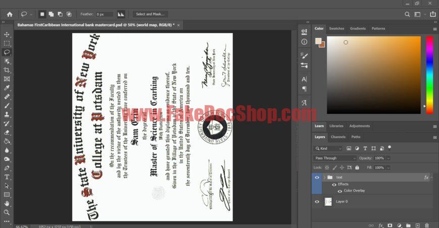 University Of New York SUNY Certificate PSD Template 870x453 1