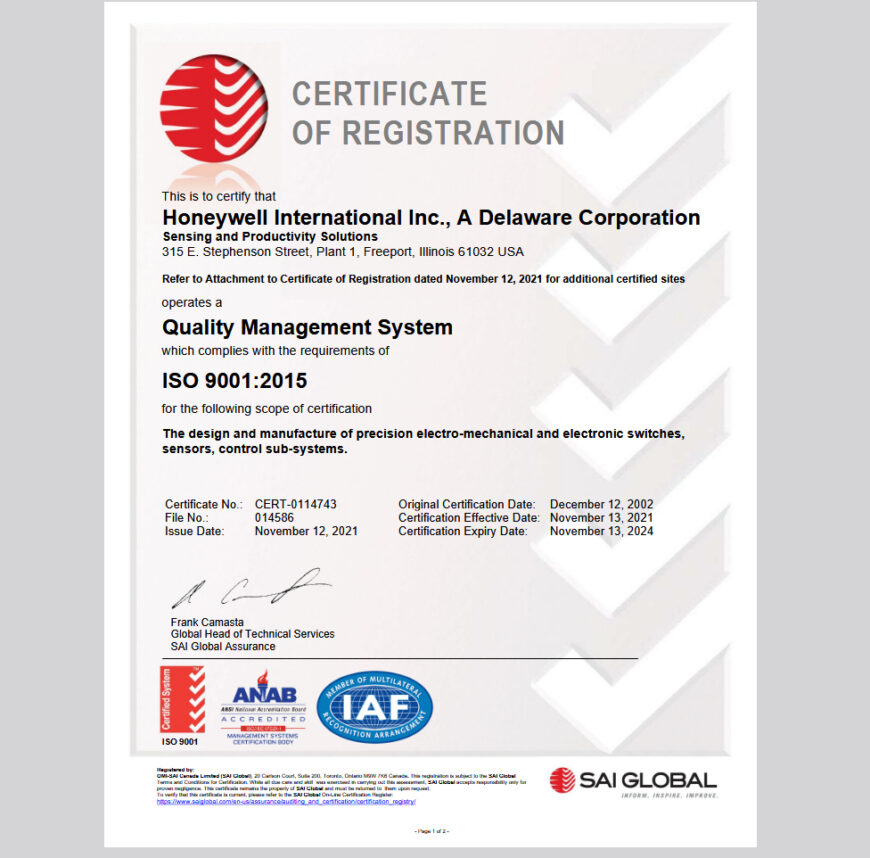 USA certificate of registration Word and PDF template V2