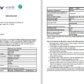 India Vivriti Capital & Upmove Loan Sanction Letter Template in word and pdf format