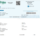 USA Personal Check Template in word and pdf format