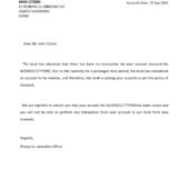 China Citic Bank Reference Letter Template