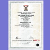 South Africa National N Diploma in Business Management Template in word and pdf format