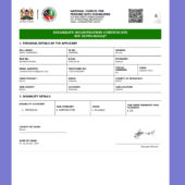 Kenya Disability Registration Certificate Template in word and pdf format