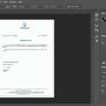 Yashawsi Company Experience Certificate PSD Template