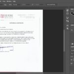 Fake Dejure Legaltech Company Experience Certificate PSD Template