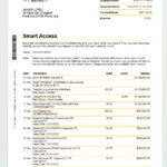 Italy UBI Banca Bank Statement Template in word and pdf format