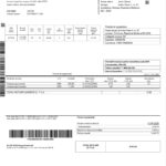 Moldova Gas Utility Bill Word And PDF Template