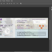 Sweden ID Card Template (EU Standard 2021 – Present)