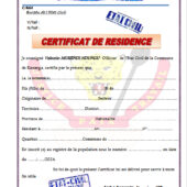 🇨🇩 Democratic Republic of the Congo Civil Status Document Templates