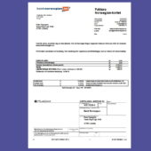 Sweden Bank Norwegian Bank Statement Template
