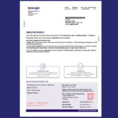 Sweden InvoiceTemplate in Word and PDF Format
