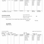 USA ELLA.M COLLECTION Paystub Word And PDF Template