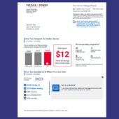 United StatesTacoma Public Utilities Billing Statement Template in word and pdf format