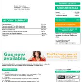 Australia Tango Energy Electricity Bill Word And PDF Template (2 Pages)