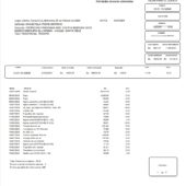 Bolivia Banco Ganadero Credit Card Statement Word And PDF Template (2 Pages)