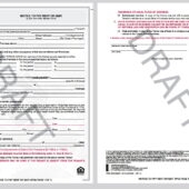California Association of REALTORS Notice Template
