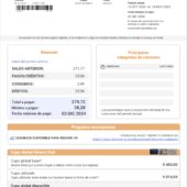 Ecuador Discover Credit Card Statement Word And PDF Template (6 Pages)