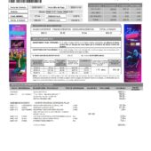 Ecuador Mutualista Pichincha Credit Card Statement Word And PDF Template (2 Pages)