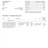 Finland Nordea Bank Statement Word And PDF Template (28 Pages)