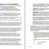 Illinois Residential Lease Agreement Template