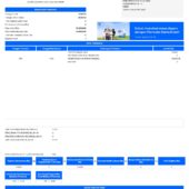 Indonesia PermataBank Credit Card Statement Template In Word And PDF Format