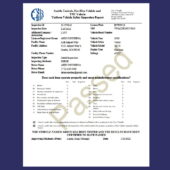 Washington Lyft Vehicle Safety Inspection Template