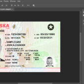 Nebraska Driving License PSD Template 2026