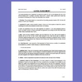North Dakota Lease Agreement Template