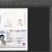 Romania Passport PSD Template New Version