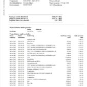 Sweden Länsförsäkringar Bank Account Statement Word And PDF Template (4 Pages)