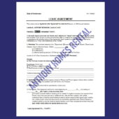 Tennessee Monthly Rental Template in Word And PDF Format