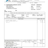 UK Cyprus Five Continents Freight Bill Word And PDF Template