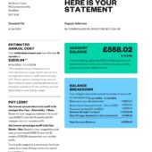 UK So Energy Utility Bill Word And PDF Template (3 Pages)