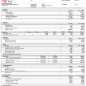 USA Cedars-Sinai Medical Center PayStub Word And PDF Template (4 Pages)